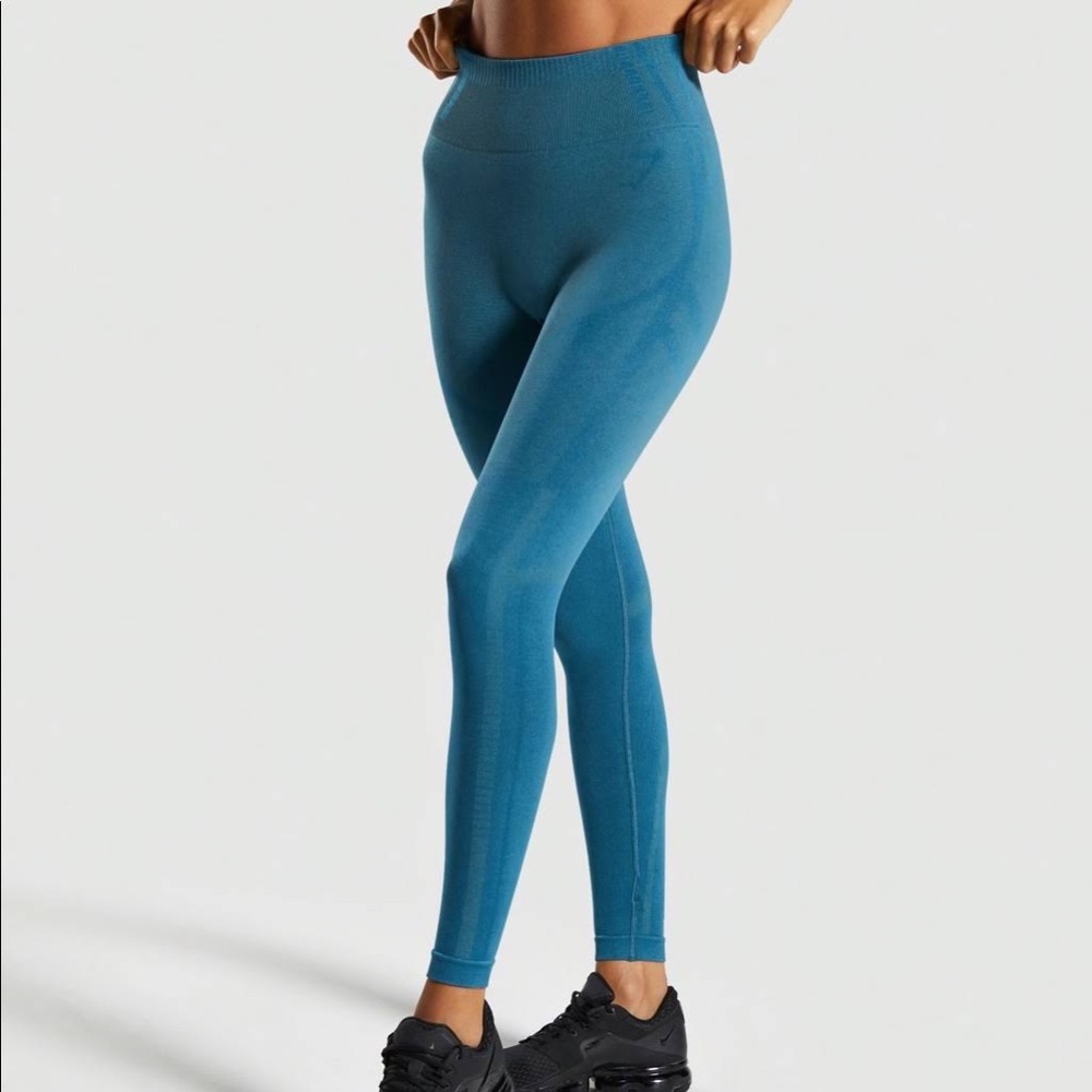 Gymshark Geo Leggings - Blue